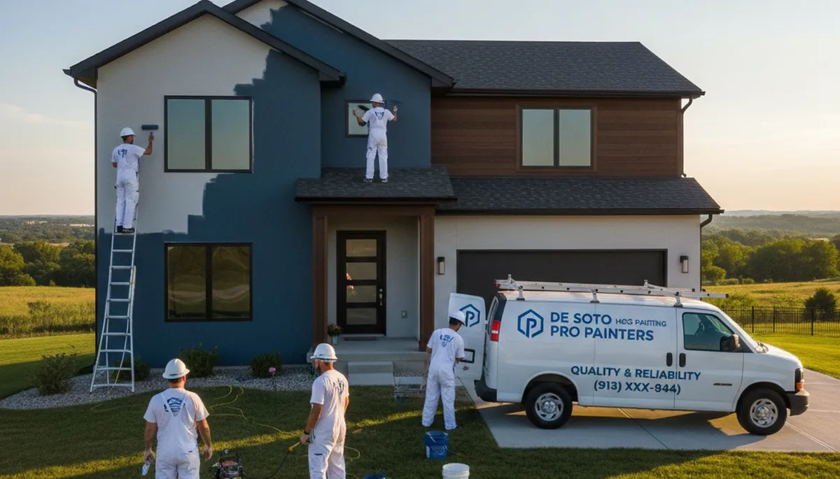 Interior painting service in Overland Park, KS for homes by professional house painters