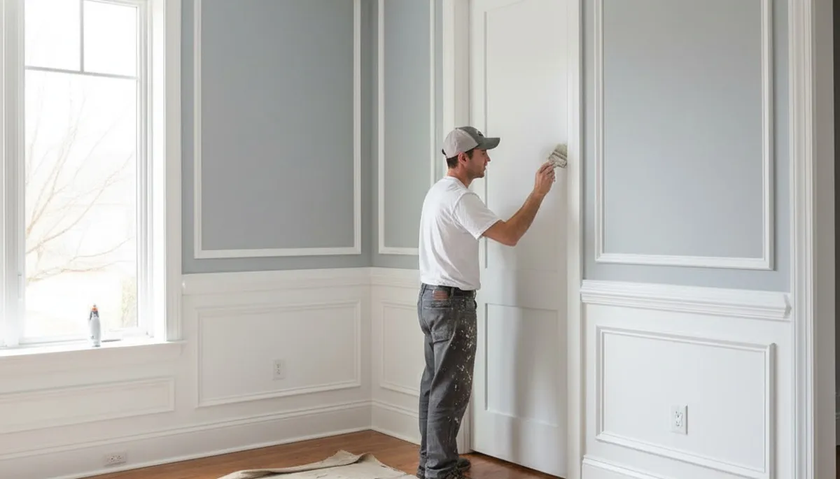 Professional painters perfect interior trim and detail painting in Overland Park, KS homes